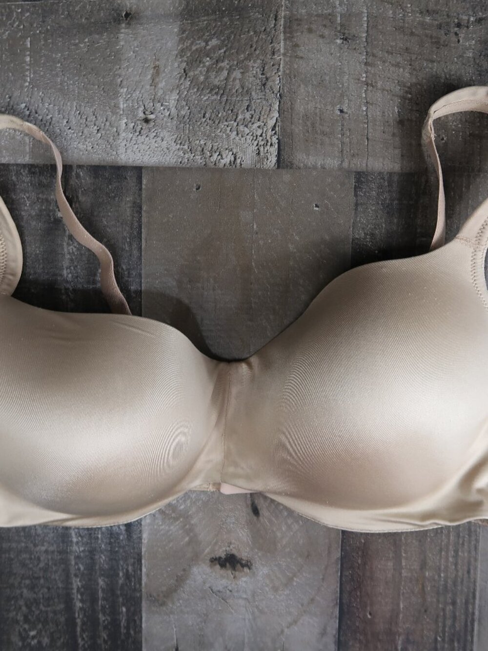 SOMA 36DDD Bra Stunning Support Smooth Balconette Tan Full Coverage Underwire